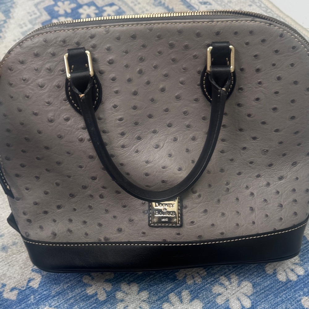 Dooney & Bourke Gray and Black Women's Bag